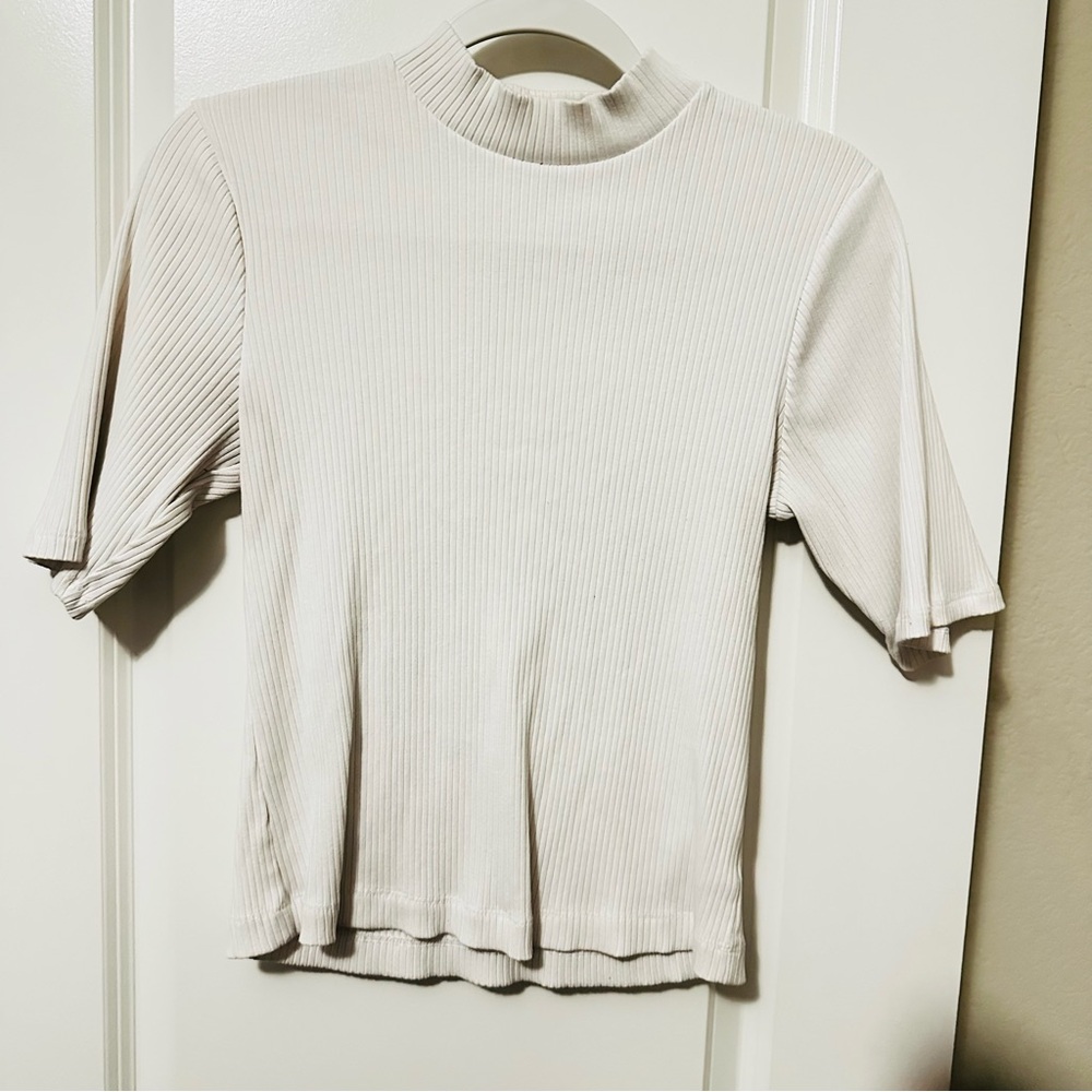 OLD NAVY – Ribbed Mock Neck Tee (Size L)
